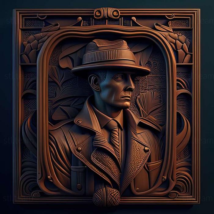 3D model Detective The game (STL)